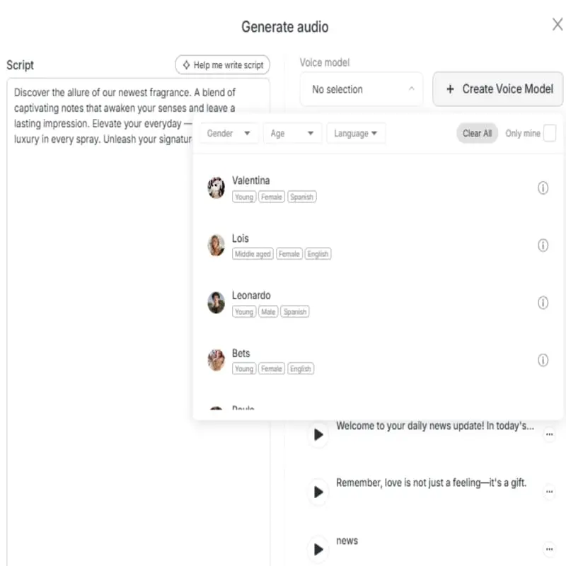 Tiktok Voice Generator