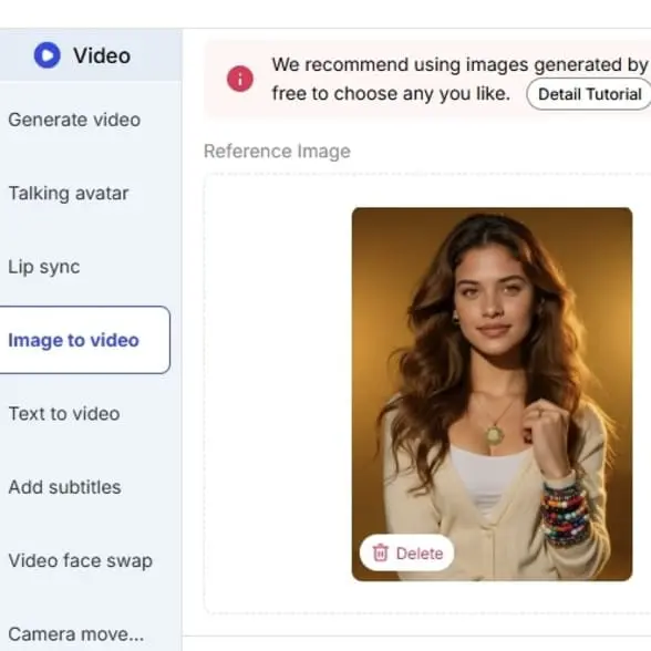 image to video ai/image to video generator