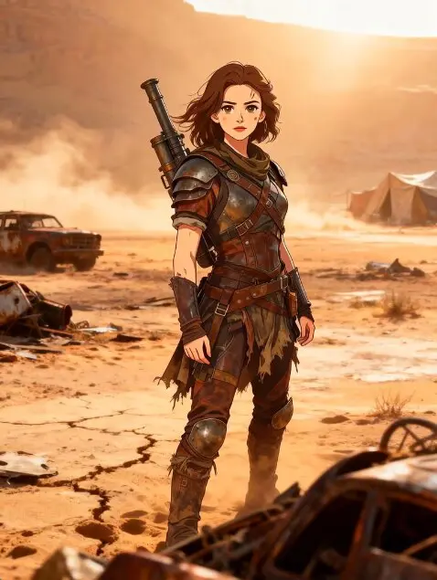 runway ai video editing, animate girl