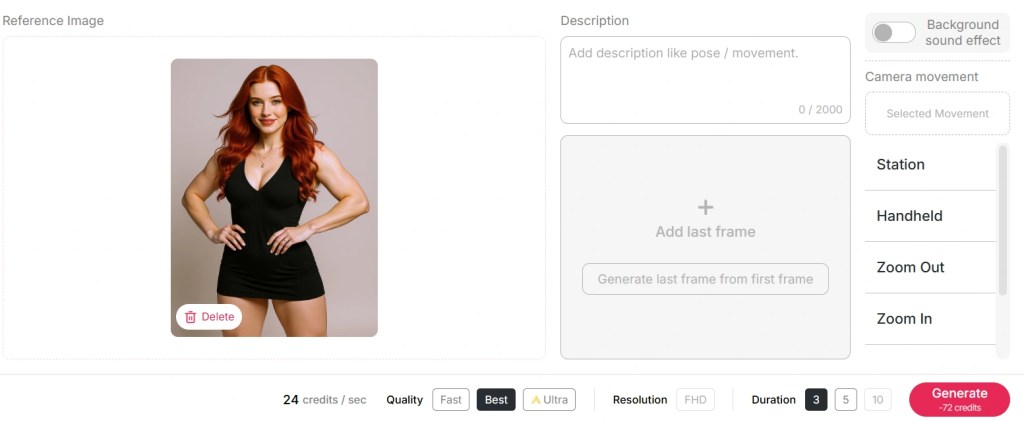 image to video,bring your AI person to life